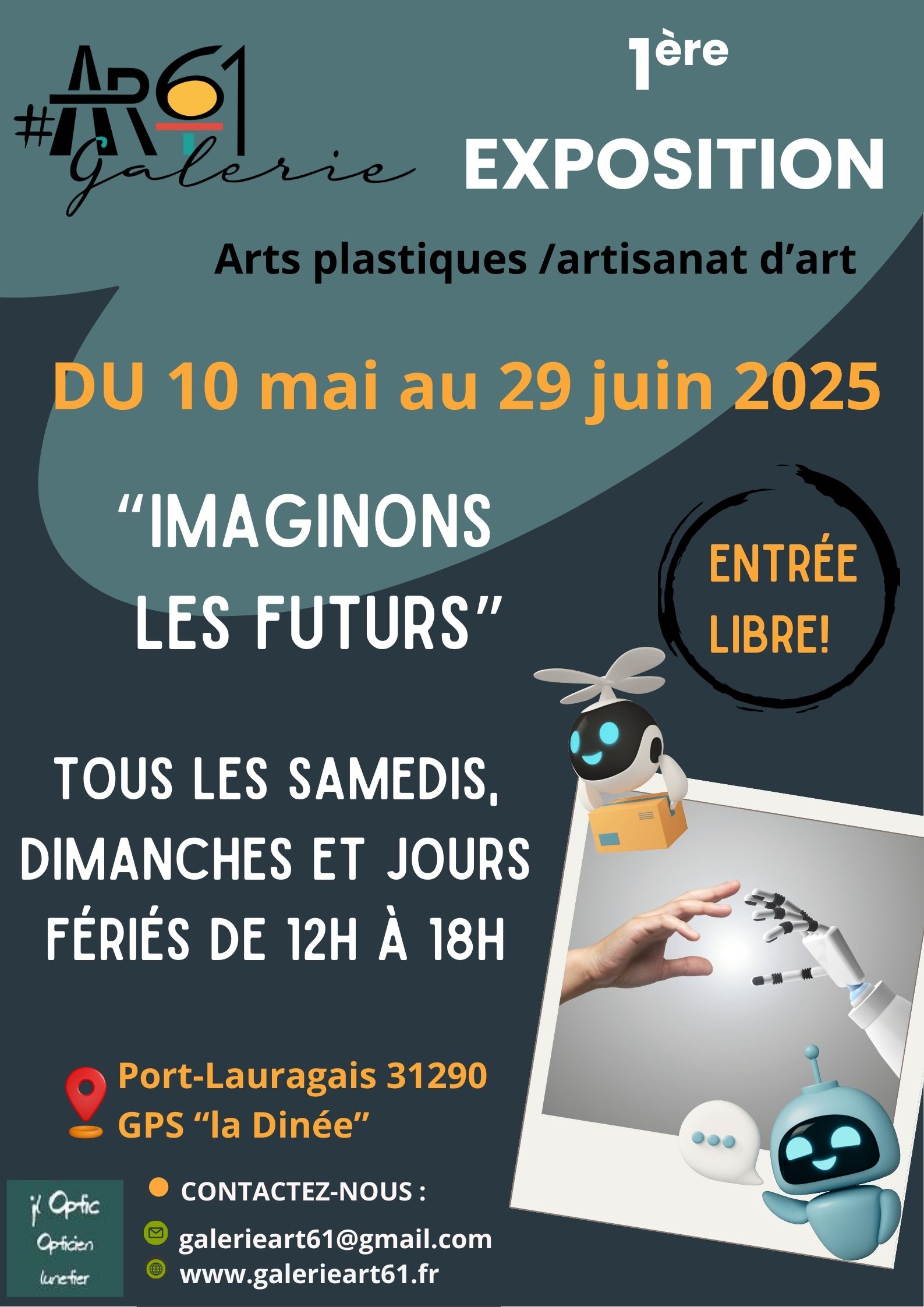 affiche expo 01 2025